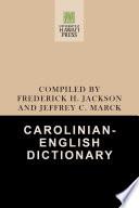 Carolinian-English Dictionary