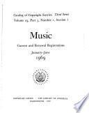 Catalog of Copyright Entries