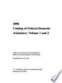 Catalog of Federal Domestic Assistance