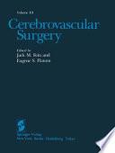 Cerebrovascular Surgery