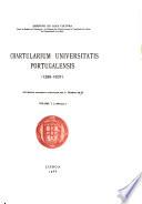 Chartularium Universitatis Portugalensis (1288-1537).: 1288-1377.-v.2. 1377-1408.-v.3. 1409-1430.-v.4. 1431-1445.-v.5. 1446-1455