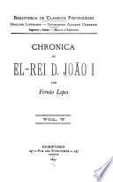 Chronica de el-rei D. João I.
