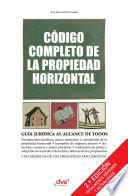 Livro Código completo de la propiedad horizontal