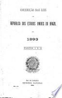 Collecção das leis da republica dos Estados unidos do Brazil