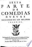 Comedias escogidas de los mejores ingenios de Espana