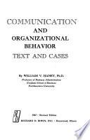 Communication and Organizational Behavior