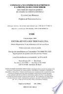 Confiança no comércio eletrônico e a proteção do consumidor