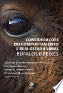 Considerações do comportamento e bem-estar animal : búfalos e peixes