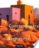 Contemporary California architects