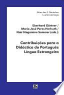 Contribuições para a Didáctica do Português Língua Estrangeira