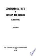 Conversational Texts in Eastern Neo-Aramaic (Gzira Dialect)