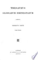 Corpus glossariorum latinorum