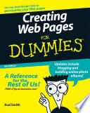 Creating Web Pages For Dummies