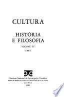 Cultura, história e filosofia