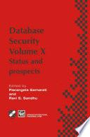 Database Security X