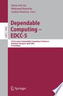 Dependable Computing - EDCC 2005