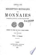 Description historique des monnaies françaises, gauloises, royales et seigneuriales