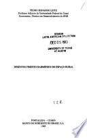 Desenvolvimento harmônico do espaço rural