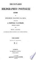 Diccionario bibliographico portuguez: (1-6 do supplemento) A-Lourenço Maximiano Pecegueiro