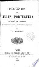Diccionario da lingua Portugueza e Diccionario de Synonymos