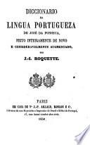 Diccionario da lingua portugueza e diccionario de synonymos