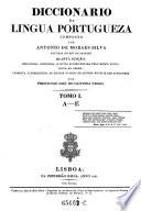 Diccionario da lingua portugueza