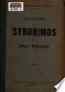 Diccionario de synónymos da lingua portugueza