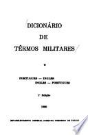 Dicionário de termos militares