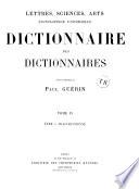 Dictionnaire des dictionnaires