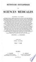 Dictionnaire encyclopédique des sciences médicales