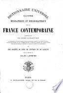 Dictionnaire universel illustré biographique et bibliographique de la France contemporaine