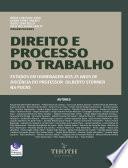 DIREITO E PROCESSO DO TRABALHO