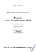 Discurso sobre a história da literatura do Brasil