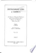 Distinguished Jews of America