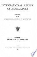 Documentary Leaflets of the International Institute of Agriculture