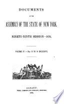 Documents of the Assembly of the State of New York