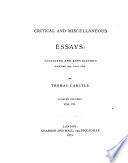 Dr. Francia ; An election to the Long Parliament ; The nigger question ; Two hundred and fifty years ago ; The opera ; National exhibition of Scottish portraits ; The prinzenraub ; Inaugural address at Edinburgh, 2nd April 1866 ; Shooting Niagara: and after? ; Latter stage of the French-German war, 1870-71 ; Index to miscellanies
