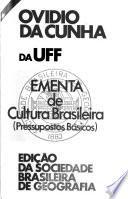 Ementa de cultura brasileira
