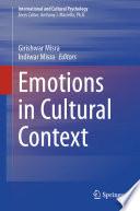 Emotions in Cultural Context