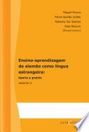 Ensino-aprendizagem de alemão como língua estrangeira: teoria e práxis - volume 2