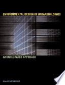 Environmental Design of Urban Buildings