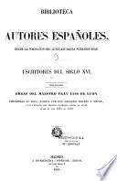 Escritores del siglo XVI.