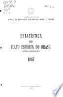 Estatística do culto espírita do Brasil