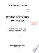 Estudos de fonética portuguesa