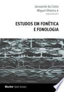 Estudos em fonética e fonologia