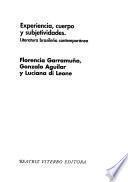 Experiencia, cuerpo y subjetividades