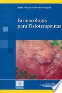 Livro Farmacología para Fisioterapeutas