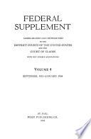 Federal Supplement