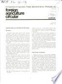 Foreign Agriculture Circular