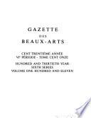 Gazette des beaux-arts